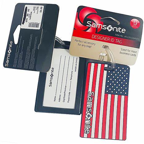 Samsonite ID Tag American Flag - YesMegastore